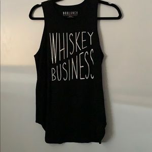 Black novelty tank